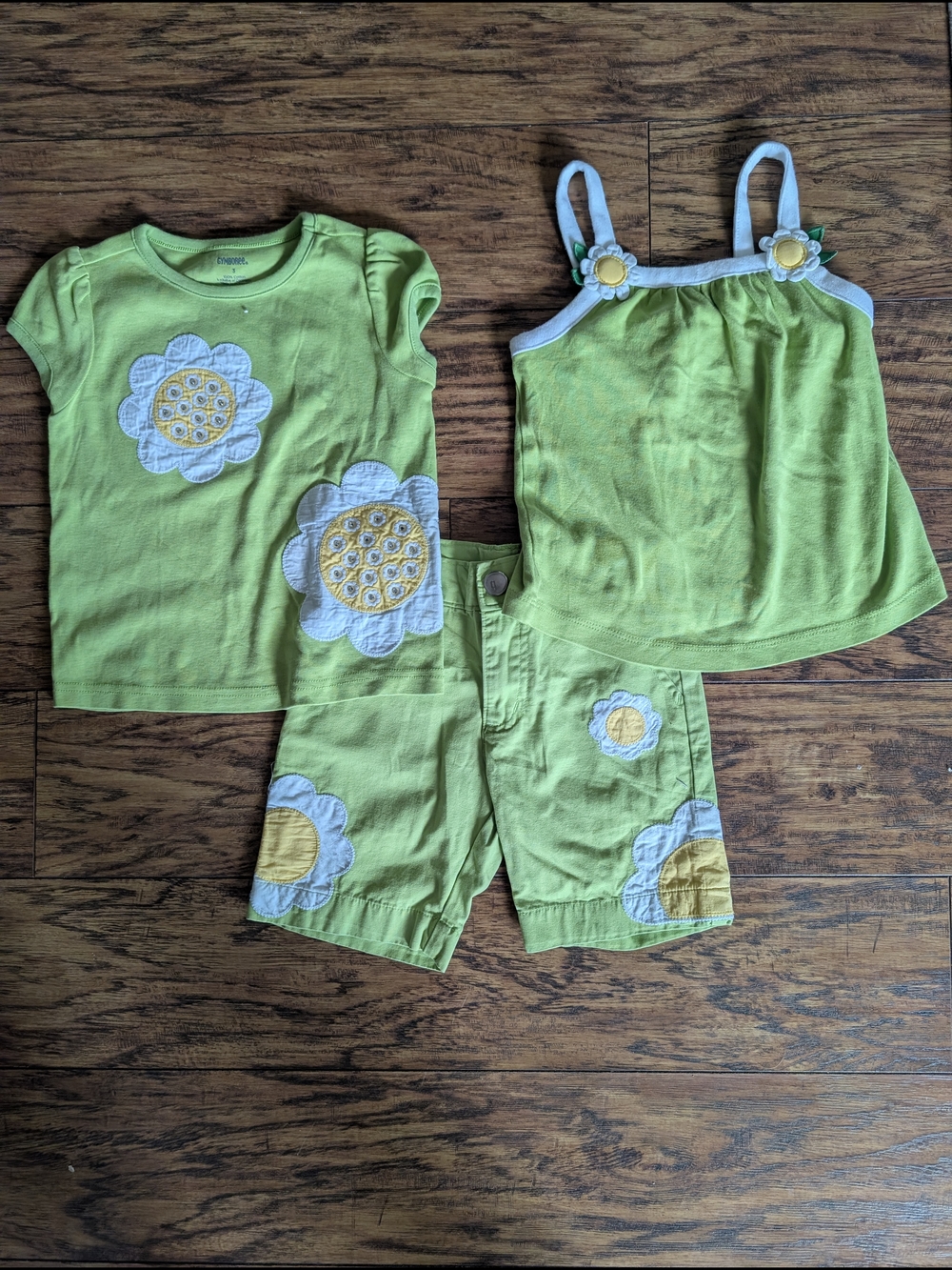 Gymboree A Pop Of Daisies 3-Piece Set